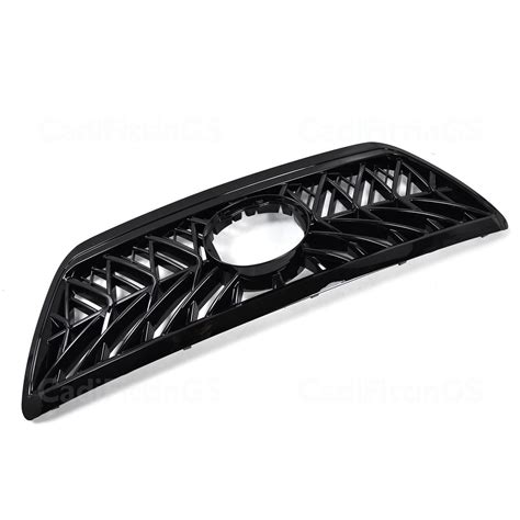 Glossy Black Front Grille Grill Fit For 2003 2009 Lexus Gx470 To Trd