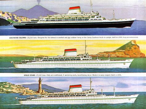 The Top Ten Italian Ocean Liners