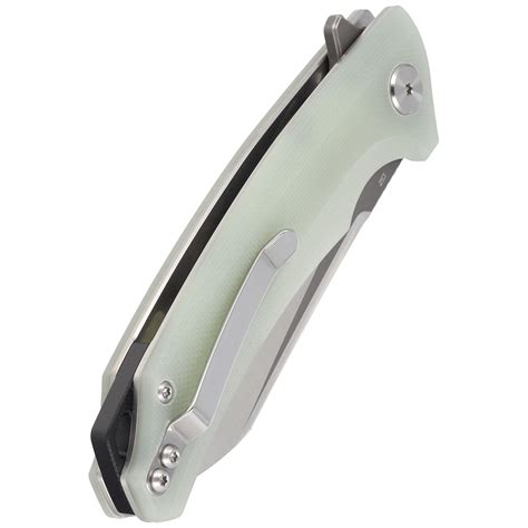 Bestech Knife Texel Transparent G Grey Titanized Satin D Bg B