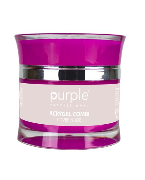 PURPLE ACRYGEL COMBI COVER NUDE 100GR