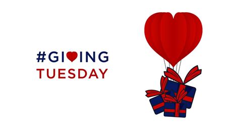 Giving Tuesday Global Day Of Charitable Giving 12255312 Vector Art At