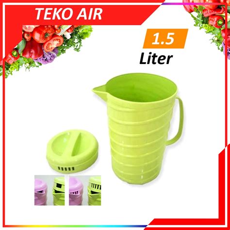 Jual Teko Plastik Tempat Air Minum Water Jug Ukuran 1 5 Liter Model