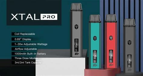 ZQ Xtal Pro Pod System Kit 1000mAh Chính Hãng