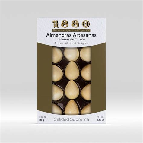 Almendras Artesanas Rellenas de Turrón 165 G