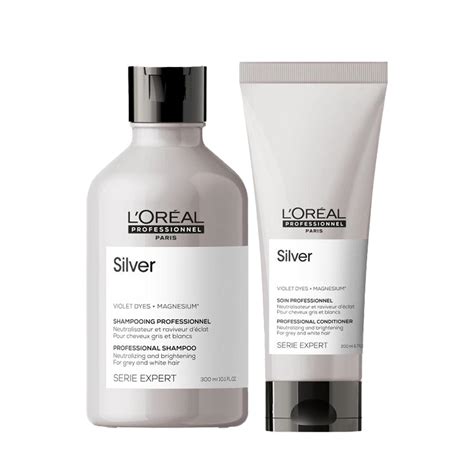 Set Silver Shampoo Ml Y Acondicionador Ml Te Ves Linda