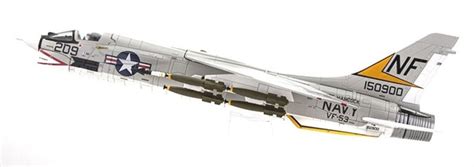 Us Navy F8e Crusader Fighter Aircraft Modelmilitary Aircraft Model