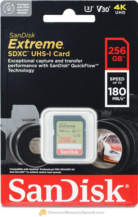 Sandisk Extreme Mb S Gb Sdxc Memory Card Review Camera Memory