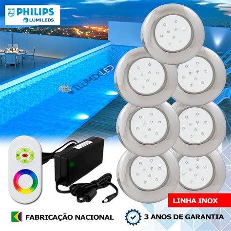 Kit Completo De Ilumina O Led Rgb Para Piscinas Ilumixled Br