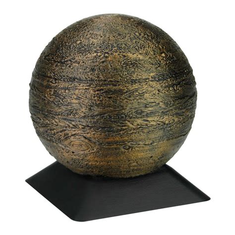 Gold Jupiter Planet Urn Unique Urn For Ashes Like A Jupiter