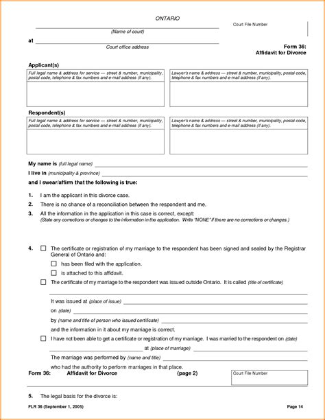 Free Printable Arkansas Divorce Forms