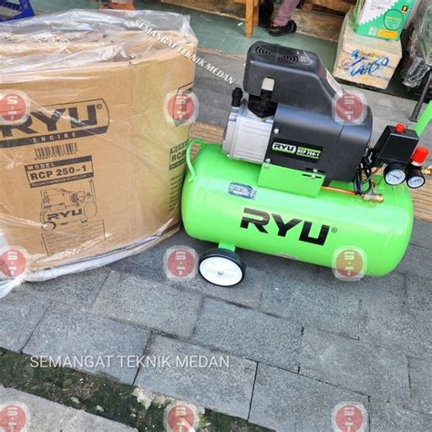 Jual KOMPRESOR KOMPRESSOR ANGIN LISTRIK 2 5HP 2 5HP RYU RCP 250 1