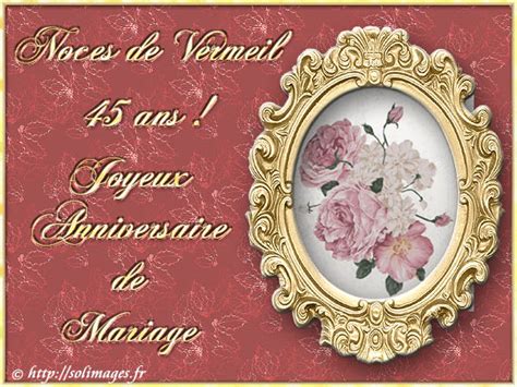 Cartes Virtuelles Gratuites Anniversaire Mariage Ans Vermeil