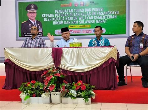 Safari Ramadan Di Rutan Pasangkayu Kakanwil Kemenkumham Sulbar