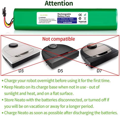 Batterie De Remplacement Nimh Mah V Pour Aspirateur Robotique