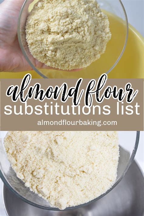 Best Substitute For Almond Flour In Baking Almond Flour Baking