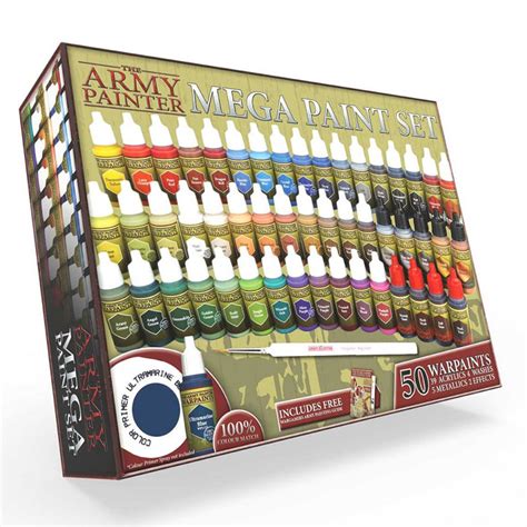 Army Painter Paint Set Warpaints Mega Paint Set Gameology