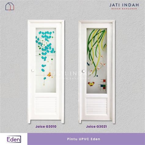 Jual Pintu Kamar Mandi Upvc Premium Eden Joice Handle Shopee Indonesia