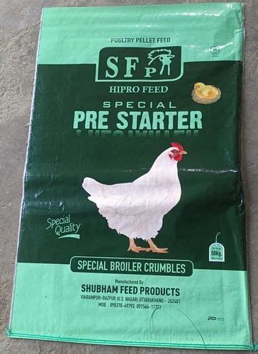 Crumbs Poultry Feed Pre Starter Broiler Crumble Kg Bag At Rs