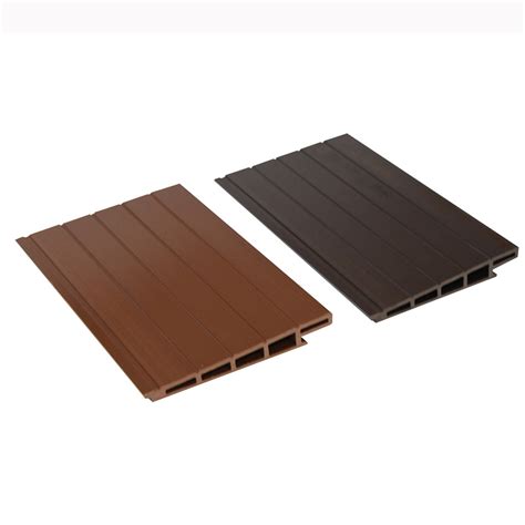 Fireproof Cladding Exterior Wall Pvc Wood Plastic Exterior Wall