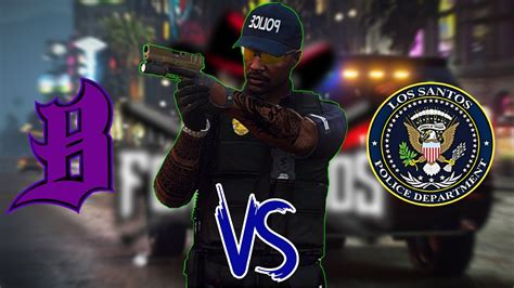 Tiroteo De LSPD Vs Ballas LSPD James O Conner ItsRaikz