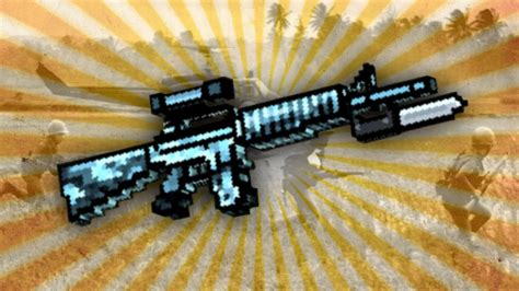 Pixel Gun 3D Combat Rifle UP2 Review YouTube