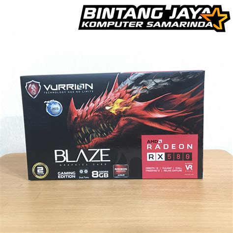 Jual Vga Vurrion Blaze Amd Rx Gb Dual Fan Gaming Edition Shopee