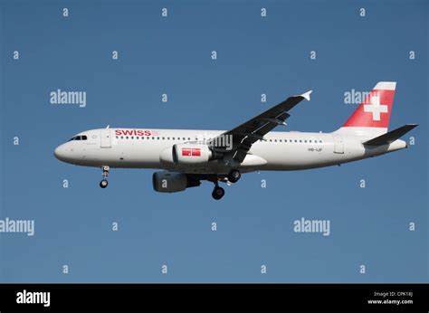 The Swiss International Air Lines Airbus A320 214 HB IJF About To