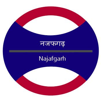 Najafgarh Metro Station Route Map - Delhi Metro - YoMetro