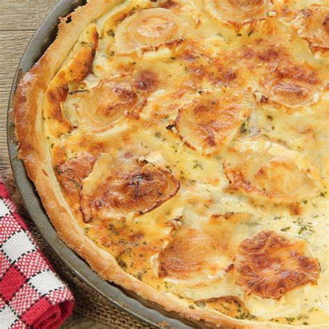 Recette Tarte au chèvre chaud et au miel