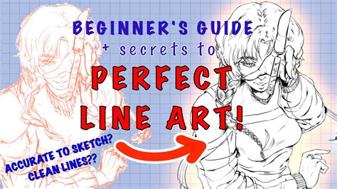 Secrets To Perfect Line Art Beginner Line Art Tutorial Procreate