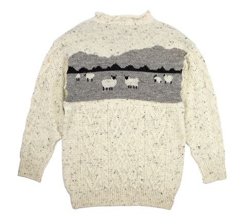 100 Wool Dales Sheep Aran Jumper Glencroft Wholesale