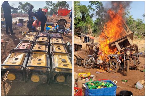 Orpaillage illégal Côte d Ivoire Plus de 1 600 individus arrêtés et