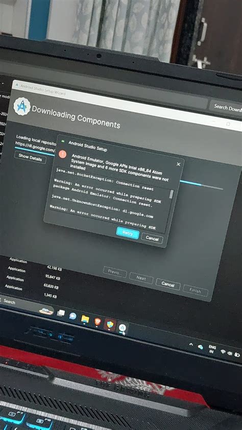SDK Not Installing While Setting Up Android Studio Stack Overflow