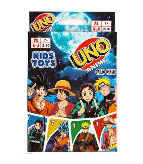 Compra Ya Tu Juego Cartas Uno Anime Por Solo