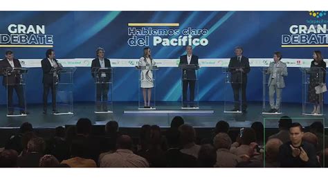 Debate Del Pacífico Estas Son Las Propuestas De Los Candidatos Para