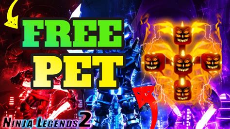 Ninja Legends Free Pet Giveaways New Update Live Youtube