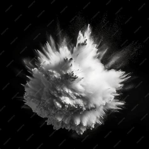 Premium AI Image | powder explosion