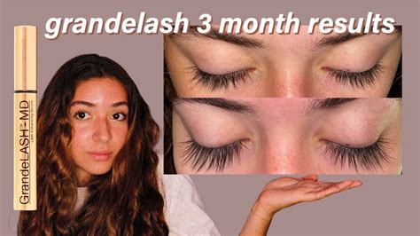 Grandelash Review 3 Month Results Grande Cosmetics Grandelash Md