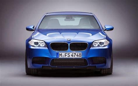 Free Download - Blue BMW M5 - Free HD Wallpaper