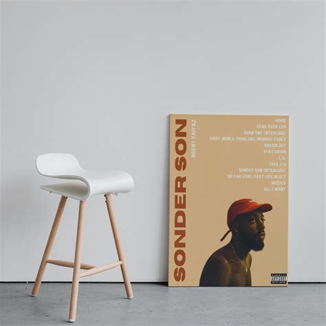 Brent Faiyaz Poster Sonder Son Poster Album Cover Poster Etsy