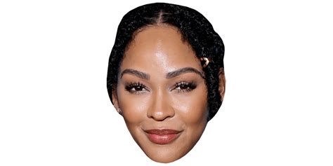 Meagan Good Make Up Mask Celebrity Cutouts