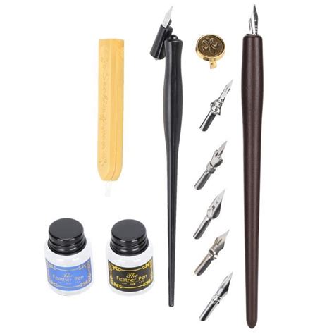 Tbest Ensemble De Stylos Plume Stylo De Calligraphie Pour Tudiants