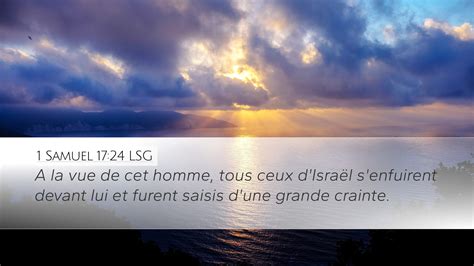 1 Samuel 17 24 LSG Desktop Wallpaper A La Vue De Cet Homme Tous Ceux