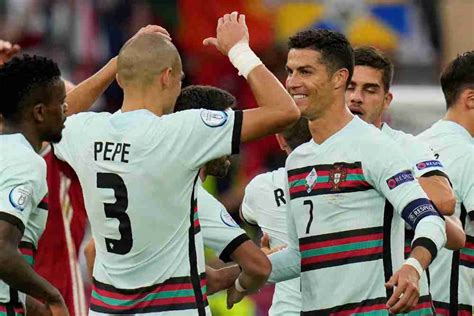 Euro 2020: Record-setting Cristiano Ronaldo Scores Two, Portugal Beat ...