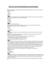 Cardio Ch 15 Exam 5 The Hematologic System Course Hero Questions