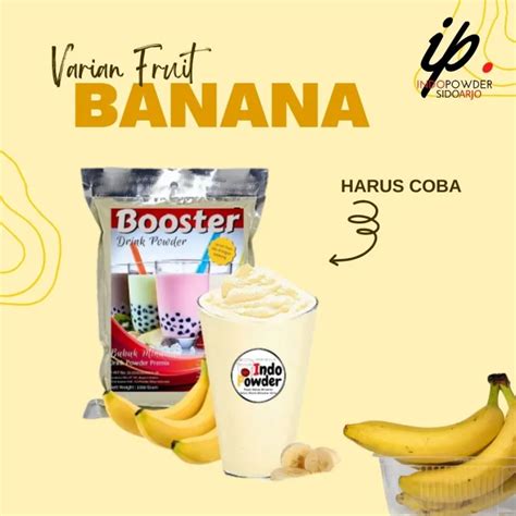 Bubuk Minuman Rasa Pisang 1 Kg Banana Powder 1 Kg Bubuk Minuman