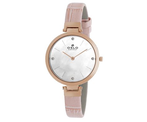 Relogio Oslo Feminino Slim Ofrscs T Rosegold Rel Gios Oslo