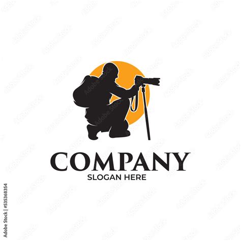 Professional photographer logo design inspiration Stock Vector | Adobe Stock