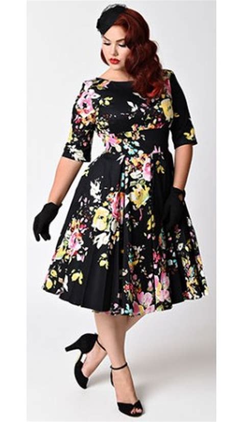 100 Ideas To Dress Rockabilly Fashions Style For Plus Size Plus Size