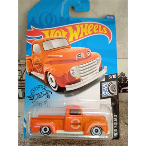 Hot Wheels 49 Ford F1 Laranja Shopee Brasil